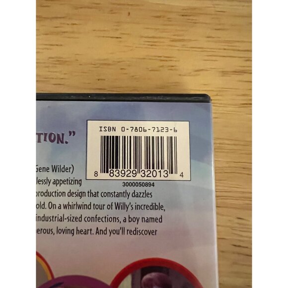 Willy Wonka & The Chocolate Factory DVD 1971 Musical Fantasy Movie Pre-Owned - Picture 3 of 4